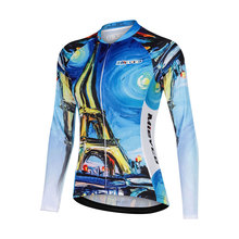 Maillot de ciclismo para mujer, ropa de conducción al aire libre para ciclismo de montaña, equipo profesional, transpirable, para verano 2024 - compra barato