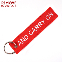 Newest Keychain KEEP CALM AND CARRY ON Embroidery Chaveiro Para Moto Bijoux Key Chain OEM Key Holder for Car Key Tag Car-Styling 2024 - buy cheap