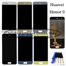 Honor-tela para huawei honor 9 com display lcd, digitalizador e montagem com ferramentas honor 9 premium 2024 - compre barato