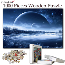 MOMEMO Wooden Puzzle Toys Creativity 1000 Pieces Jigsaw Puzzles for Adults Puzzle Games for Kids Children Educational Toys 2024 - buy cheap