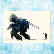 Metal Gear-Póster impreso de seda en forma de V The Phantom Pain, póster de pared de 13x20, 24x36 pulgadas, imagen artística, 6 2024 - compra barato