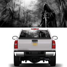 22"x 65"Rear Window Graphic Decal Grim Reaper Black Forest Rear Window Sticker for Truck suv Jeep 2024 - buy cheap