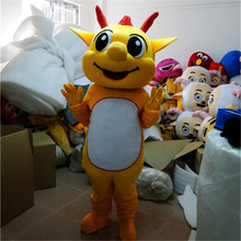 Professional New Cute Cartoon Dragon Mascot Costume Dinosaur Fancy Dress Adult Size for Halloween Carnival Birthday Party Event 2024 - buy cheap
