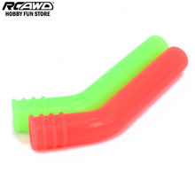 Engine Exhaust Pipe Silicone End Deflector Exhaust Extension for 1/8 Nitro RC Hobby Model Car HSP 2024 - buy cheap