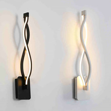 Lámparas de pared minimalistas modernas de 16W, candelabro LED para sala de estar, dormitorio, mesita de noche, baño, iluminación para pasillo, decoración 2024 - compra barato