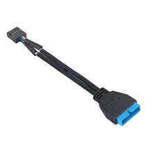 Cable Flexible USB 3,0 de 20 pines, macho a USB2.0, 9 pines, para Panel de unidad Flexible de CD-ROM 2024 - compra barato
