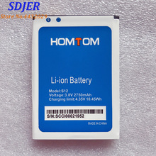 100% nova homtom s12 bateria 2750mah original para homtom s12 telefone inteligente bateria batterie baterij em estoque 2024 - compre barato