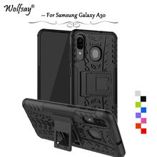 For Samsung Galaxy A30 Case Shockproof Armor Rubber Hard Phone Case For Samsung Galaxy A30 Back Cover For Samsung A30 A 30 Shell 2024 - buy cheap