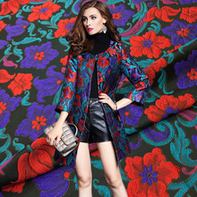 1Meter/Lot Winter Jacquard Fabric For Women Dress Coat Jacket Brocade Fabrics With 530g/m 140cm Width Clothing Patchwork Diy 2024 - buy cheap