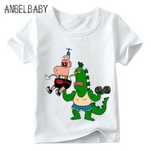 Boys/Girls Cartoon Print Uncle Grandpa Funny T shirt Kids Summer Soft Tops Children Short Sleeve T-shirt,ooo5118 2024 - buy cheap