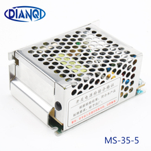 DIANQI power supply unit 35W 5V 7A power suply 35W 5V mini size din led  ac dc converter ms-35-5 2024 - buy cheap