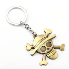 12pcs/lot ONE PIECE Key Chain Luffy Key Rings For Man Gift Chaveiro Car Keychain Anime Jewelry Key Holder 2024 - buy cheap