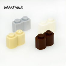 Smartable Brick Special 1 x 2 with Wave Building Blocks Parts Toys For Kids Compatible 30136 80pcs/lot 2024 - buy cheap