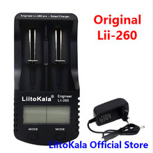 LiitoKala-cargador de batería lii-260 LCD 18650 16340, detección de capacidad de batería de 3,7 V, resistencia interna, voltaje 2024 - compra barato