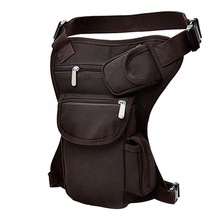 Men Canvas Waist Drop Leg Bag Thigh Hip Belt Bum Fanny Pack Military Tactical Travel Riding Motorcycle Messenger Shoulder Bags 2024 - buy cheap