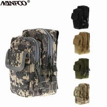 Riñonera de nailon multifunción para hombre, bolsa de cintura para escalada al aire libre, senderismo, caza táctica, Molle, tres capas 2024 - compra barato