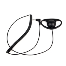 3.5MM Listen Only D Shape earphone headset Earpiece Earhook FOR SPEAKER MIC MOTOROLA KENWOOD Walkie-talkie 2024 - buy cheap
