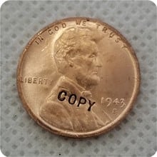 USA 1943-S Lincoln Wheat Cent Penny COPY COIN 2024 - buy cheap