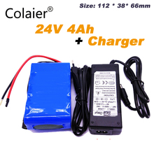 Colaier 24V 4000 18650 Battery pack 25.2V 4000mAh Rechargeable Battery Mini Portable Charger For LED/Lamp/Camera 2024 - buy cheap