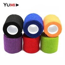 1 Roll 5*450cm Disposable Self-adhesive Flex Elastic Bandage Tattoo Handle Grip Tube Wrap Elbow Stick Medical Tape Accessories 2024 - buy cheap