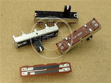 2pcs SC-2043NT Straight Slide Potentiometer B50K B503 / Fader Single Link Mono / Shank Length 10MM With Midpoint / 2 feet X2 fee 2024 - buy cheap