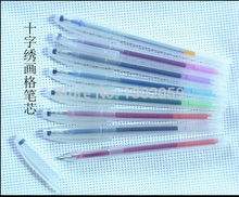 1 Lot=20 Sets Cross Stitch Embroidery Hydrotropic Refill Water Soluble Pen--Total 8 Colors 2024 - buy cheap