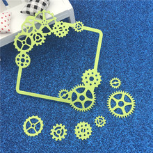 Gear set Metal Cutting Dies Stencil for DIY Scrapbooking Photo Album Paper Card Decorative Craft Diecut 2024 - buy cheap