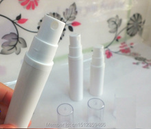 5ML 10ML 15ML White Airless Bottle with Spray Bottle, Cosmetic Essence Packaging Bottle With Transparent Cap, 50 Pieces/Lot 2024 - buy cheap