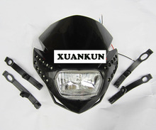 Xutorun farol h4 modificado para motocicleta, lâmpada para cinto e seta led 2024 - compre barato