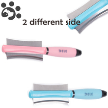 Pet Hair Comb Double-sided for Cats Dogs Hair Cleaning Dog Hair Remover Comb Easy Deshedding Brush Grooming Tool Pet Products 2024 - buy cheap