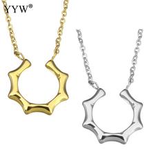 2017 hot sale choker necklace for women Stainless Steel Necklaces&pendants women fashion charm jewelry chain statement necklace 2024 - buy cheap