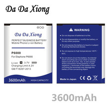 DaDaXiong 3600mAh P6000 Pro Battery For Elephone P6000pro 2024 - buy cheap