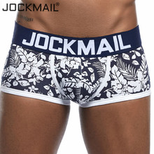 JOCKMAIL-bóxer de algodón para hombre, ropa interior Sexy con estampado, calzoncillos Gay, nuevo 2024 - compra barato