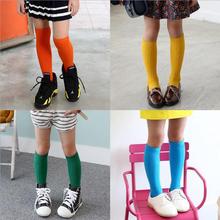 High Quality Sweet  Leg Warmers Korean High Over Knee Soft Princess Long Socks White Black Kids Baby Girls Sock Cotton Toddlers 2024 - buy cheap