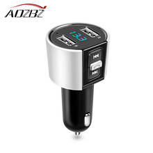 Wireless Bluetooth FM Transmitter In-Car MP3 Player Bluetooth Transmitter Radio  Dual USB Port Charger car-styling 2024 - buy cheap