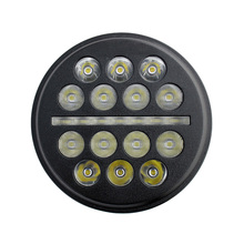 Atubeix LED Headlight Flyeye 5.75 inch LED Headlight Headlamp 12V Motorcycle LED Light for sportster iron 2024 - buy cheap