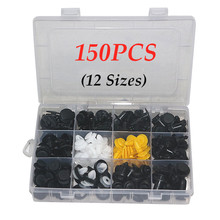 150Pcs/Set 12 Sizes Mixed Car Body Plastic Push Pin Rivets Fasteners Trim Moulding Clips Kit for jeep wrangler accessories 2024 - buy cheap