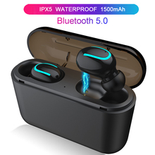 Wireless Earphones TWS Wireless Headphones Bluetooth 5.0 Sports Earphone Stereo Sound Wireless Earbuds With Charging Box Mic 2024 - buy cheap