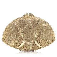 New Arrival Full Diamond Evening Clutch Gold Bags For Women Prom Fashion Luxury Crystal Silver Bridal Wedding Party Ladies Purse 2024 - buy cheap