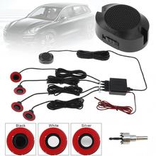 12V Car Video Auto Parking Sensor 4 Sensors Reverse Backup Car Parking Radar Monitor Assistance Wings/Flat Sensors Optional 2024 - buy cheap