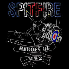 Camiseta de la RAF Supermarine Spitfire, camisa de la Segunda Guerra Mundial, regalo de combate británico 2024 - compra barato