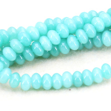 5x8mm Light sky blue chalcedony abacus shaped loose beads 15" high quality DIY women jewelry making wholesale 2024 - buy cheap