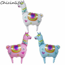Chicinlife 1Pcs Alpaca Llama Foil Balloon Birthday Party Baby Shower Kids Toys Wedding Llama Party Fiesta Decoration Supplies 2024 - buy cheap