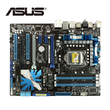 Placa base LGA 1156 para ASUS P7P55D Pro, DDR3, 16GB, P55, P7P55D-PRO, SATA II, PCI-E, X16, AMI BIOS usado 2024 - compra barato