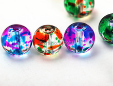 Разноцветные стеклянные бусины 12 мм для ювелирных изделий, браслетов и ожерелий, размеры 60 шт./лот 2024 - купить недорого