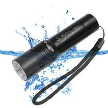 LED telescopic focus 18650 battery T6 led diving flashlight outdoor lighting underwater waterproof diving lights 2024 - buy cheap