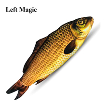 Appearing Fish (28cm) Magic Tricks Fish Appearing From Card Case Magia Magician Stage Illusions Gimmick Prop Mentalism 2018 FISM 2024 - buy cheap
