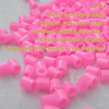 5mm Perler Beads Pink - Id:08 Hama Beads, Fused Beads ~ Create Just About Anything ~ 100% Quality + Free Shipping!!! 2024 - buy cheap