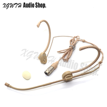 Cutis-auriculares de doble gancho para Audio Technica, sistema de micrófono de Radio inalámbrico, plegables, profesionales, Beltpack 2024 - compra barato