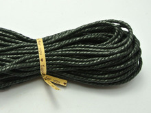 60 Meters Black Twisted Waxed Cotton Cord String Thread Line 2mm 2024 - buy cheap